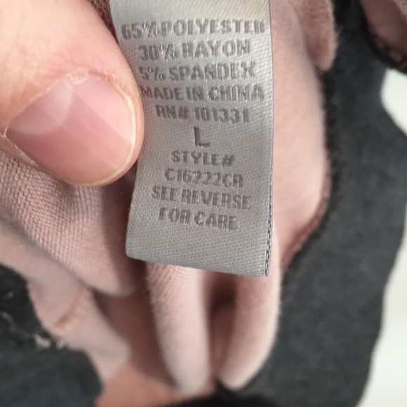 Charlotte Russe Brooklyn Lightweight Sweatshirt L - Picture 4 of 4